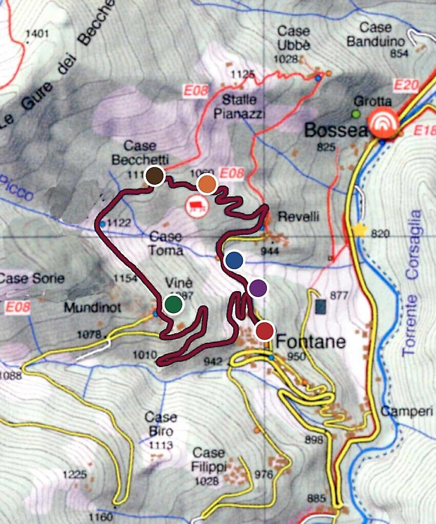 Le mappe dei nostri percorsi