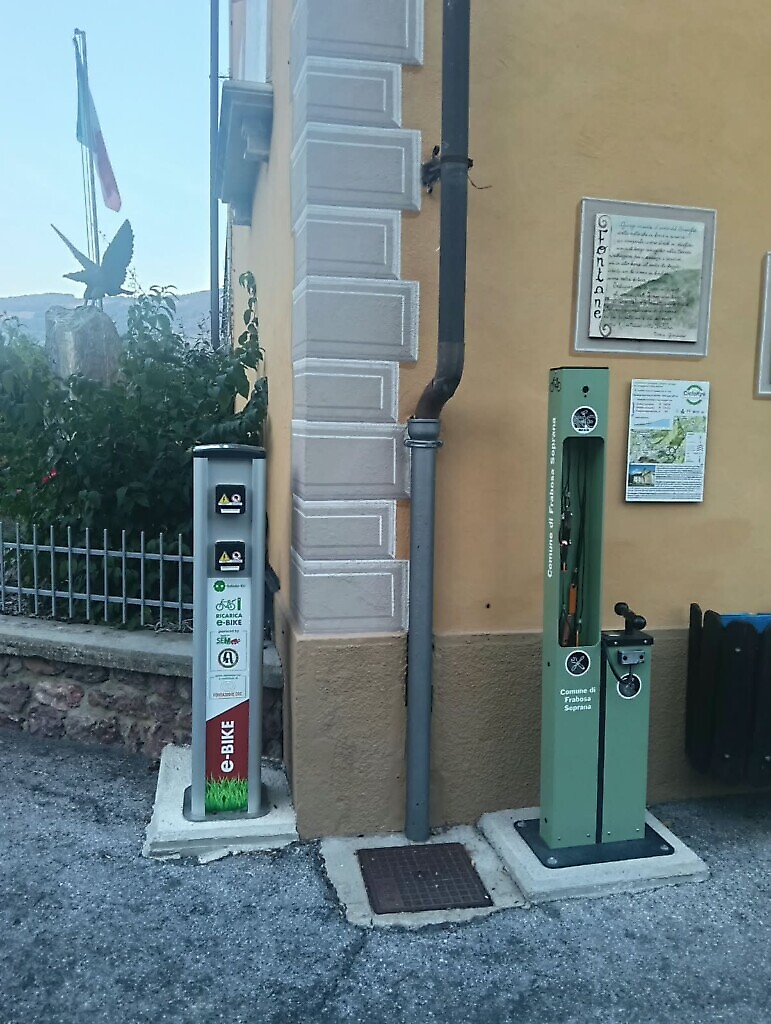 Ricarica biciclette elettriche
